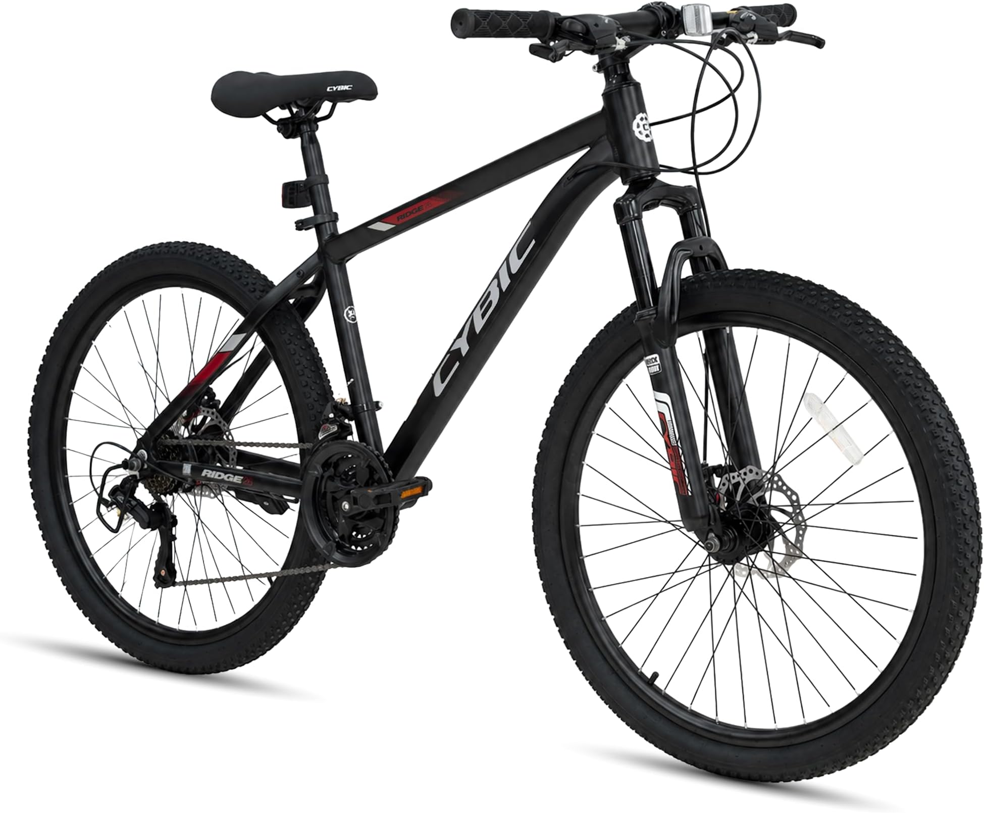 26" Mountain Bike for Men Women - Aluminum 21-Speed Disc Brake