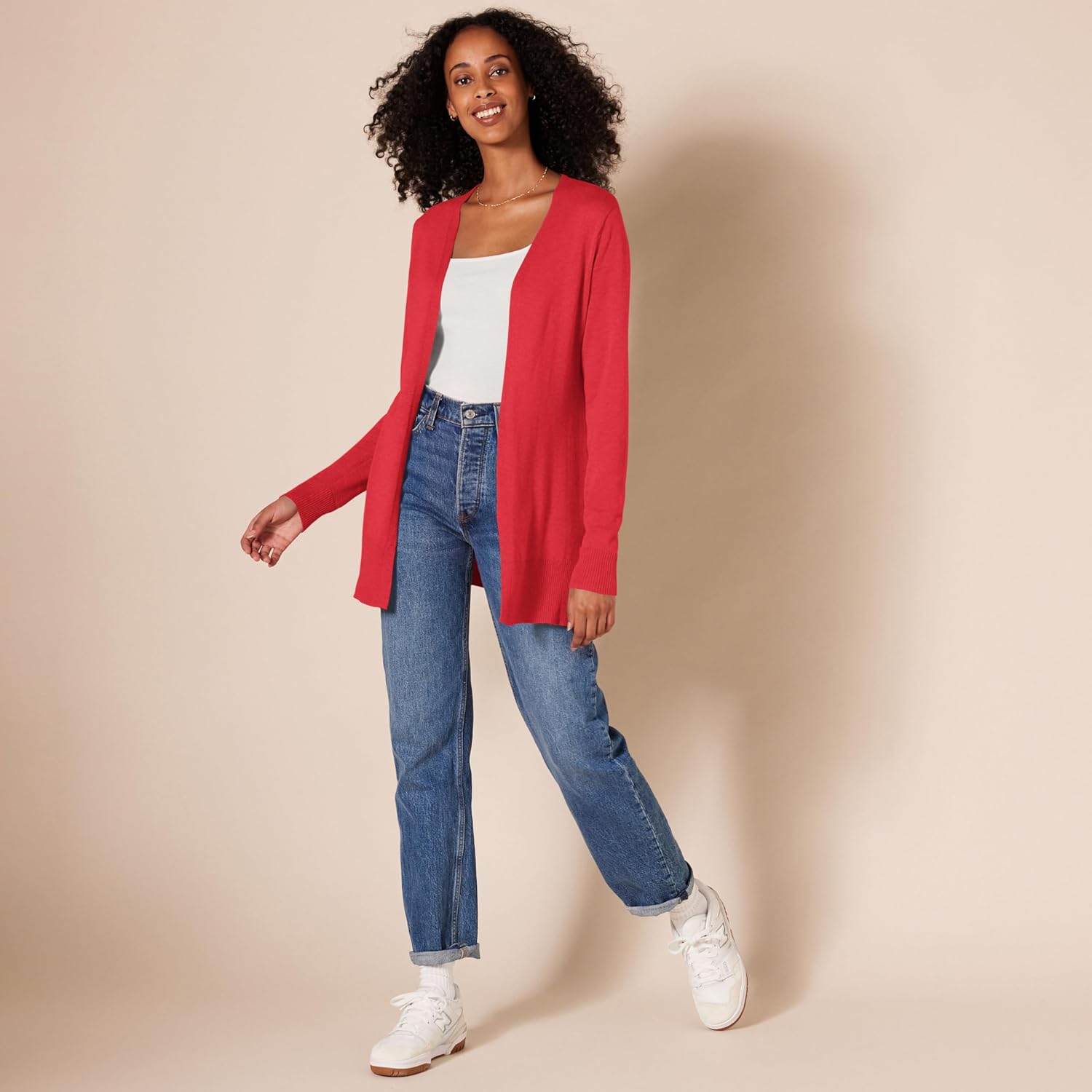 Amazon Essentials Women's Lightweight Open-Front Cardigan Sweater (Available in Plus Size) - Image 4