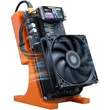Bitcoin Miner Rev 6.1 6TH/s BTC Miner with BM1370 Chips 105W Low Power Quiet Crypto Miner 2.4G WiFi Plug-and-Play Bitcoin Mining Machine for Home