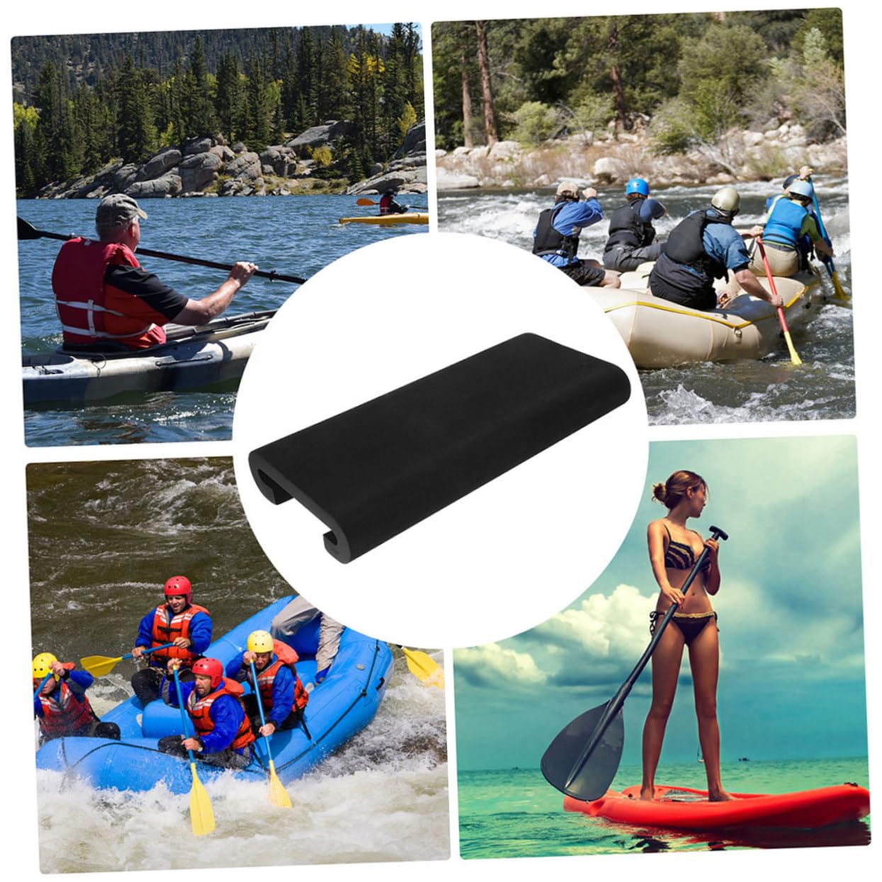 BESTonZON Außentrainingssitzkissen Sup Sitzkissen Drachenboot Zurück Schlauchboot Verdickt Basis Für Bootssitze Paddelboot-sitzkissen Bootssitzhalterung Eva