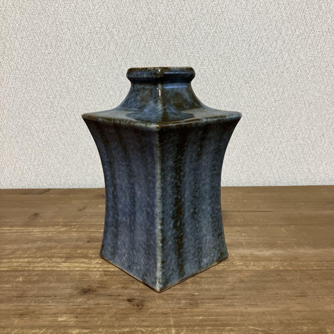 呉洲扁壺　河井透 呉洲扁壺 河井透