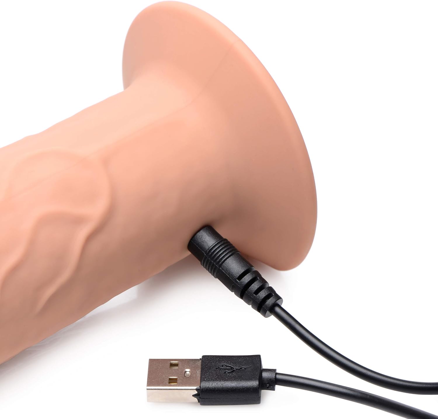 Thump It 7X Remote Control Vibrating & Thumping Dildo - Medium