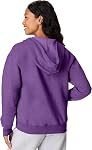 Hanes Womens Hoodie, EcoSmart Fleece Full-Zip Hoodie, Zip-up Hooded Sweatshirt for WomenJacket