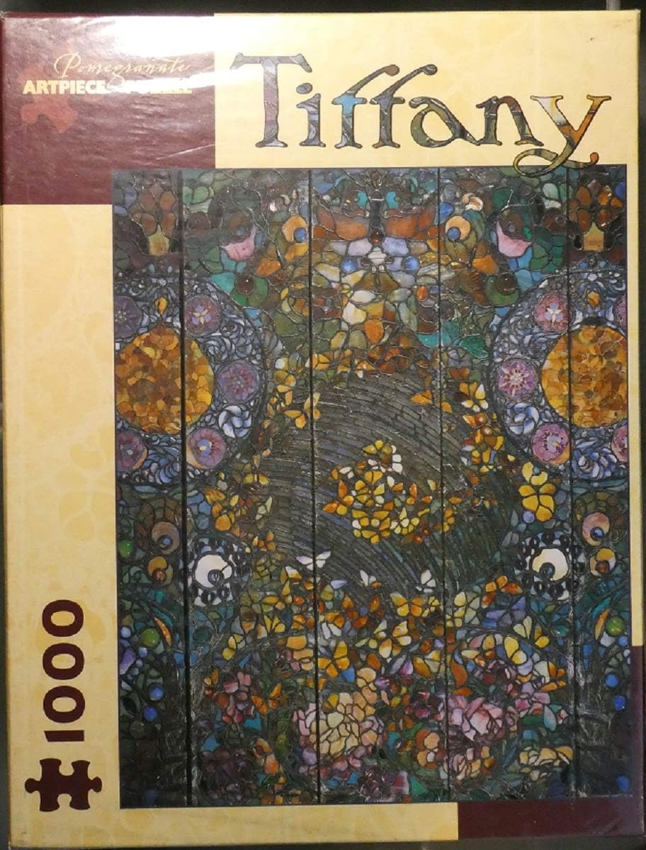 Tiffany: Butterfly Window Jigsaw Puzzle