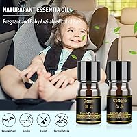 Vista 7 de Kwak's Ambientadores solares para automóvil, ambientador solar para automóvil con 4 botellas adicionales de repuesto para ambientador solar