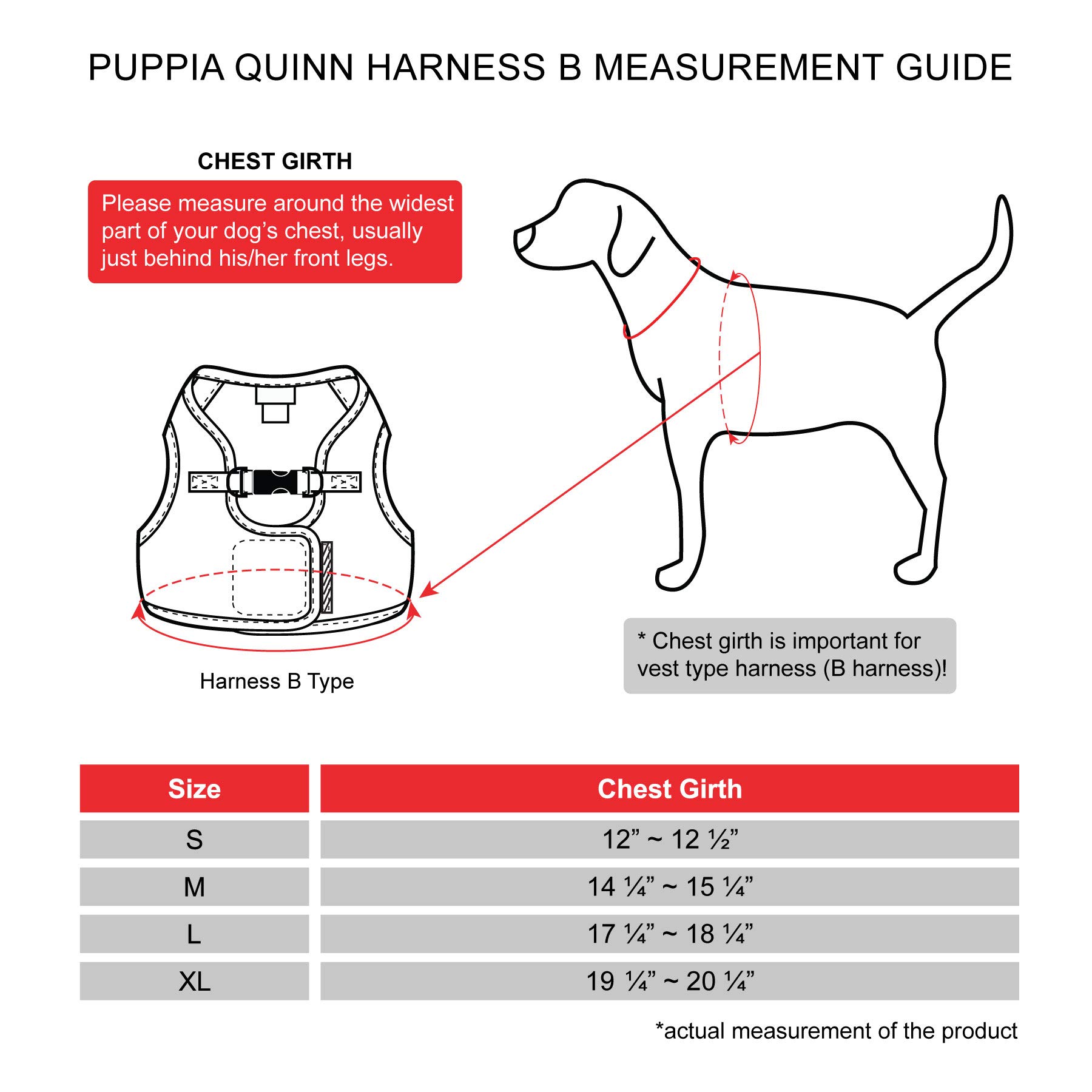 Puppia PATA-HB1704-NY-S Quinn Harness B Navy S - Image 2