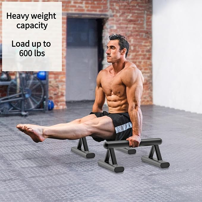 Our push-up bars are built with a strong alloy steel tubing base featuring non-slip mats, ensuring your training sessions are safe and stable. These mats protect your floors from scratches while providing the consistent quality you can rely on for a lifetime of use. The bars are engineered to encourage a full range of motion, enhancing workouts for your abs, lats, and biceps by allowing multiple angles and options to target various muscle groups more effectively.