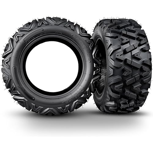 All-Terrain ATV UTV Tires 26x9-14 26x9x14 for Trail, Mud, and Sand, 6-Ply, Set of 2, Tubeless