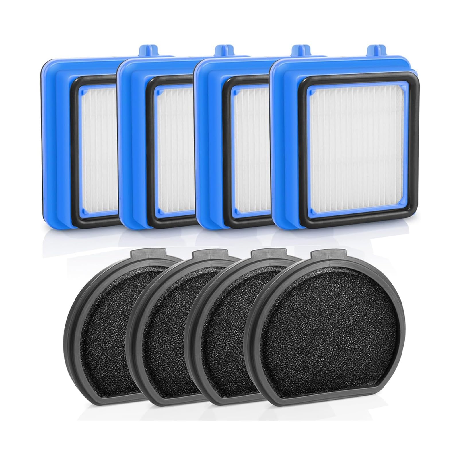 Buxuaaaa 8Pieces Vacuum Replacement Vacuum Cleaners Accessories Floor Cleaning Machines Filter for Cleaners Home Cleaning Part