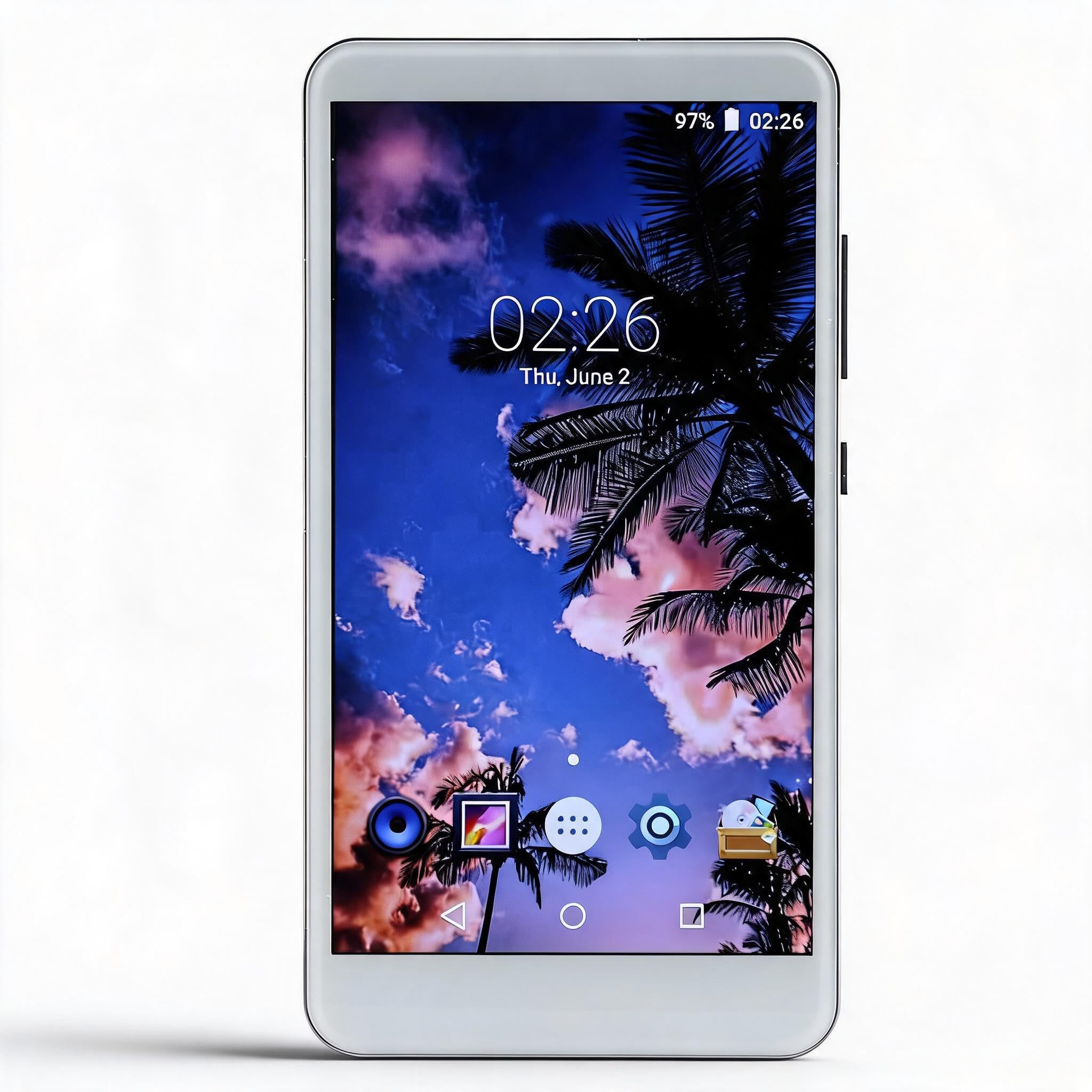 Odtwarzacz MP3 64 GB z Bluetooth i Wi-Fi, 5-calowy, w Pełni Wielodotykowy Ekran Odtwarzacz MP4 MP3, Odtwarzacz Muzyczny Android z, Deezer Audible, dla Obsługa