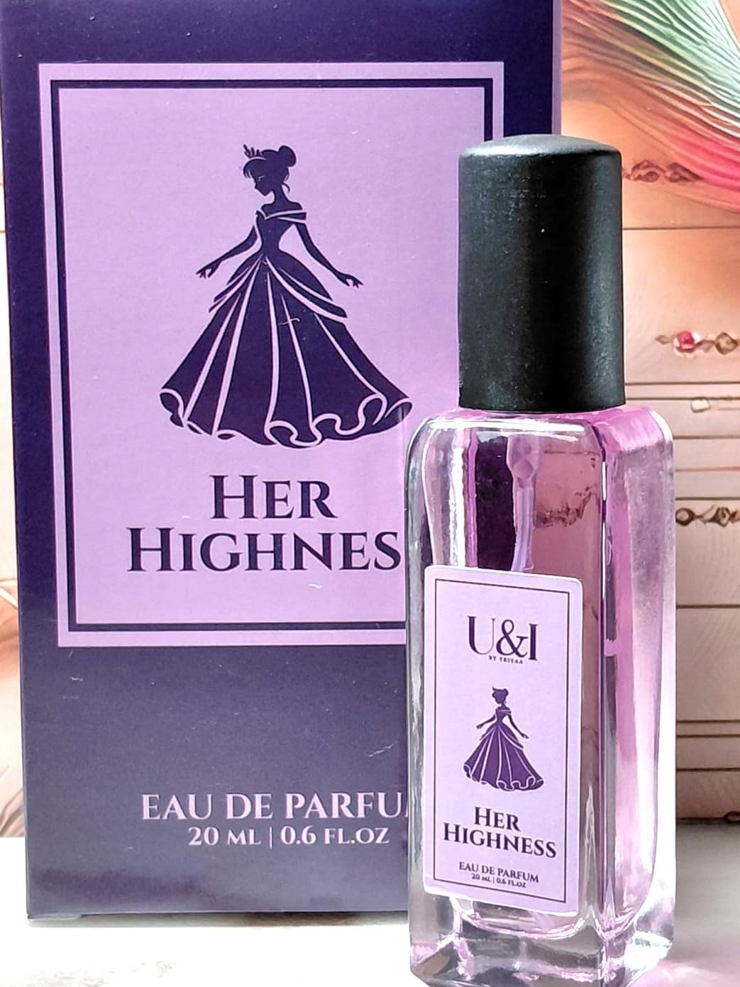 "Her Highness" from U&I By Triyaa| Eua De Parfum (EDP)| Luxury Fragrance for Girls/Ladies/Females/Women|Long Lasting Premium Perfume| Irresistable Scent |Royal Aroma| 20 Ml (Pack of 1)