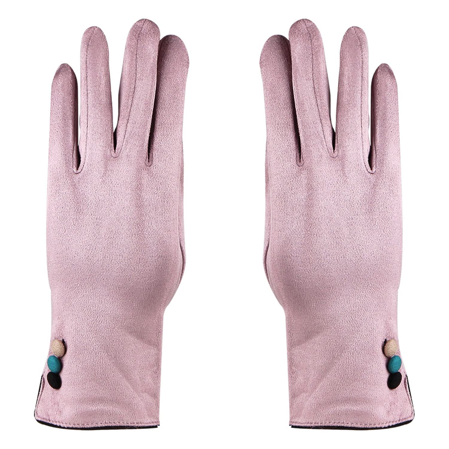 bonjour Women's Plain Winter Gloves-picture-27