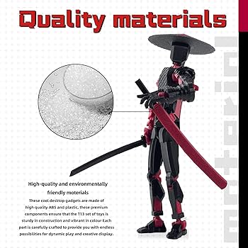 Amazon.com: Binvin Already Assembled T13 Action Figure Accessories