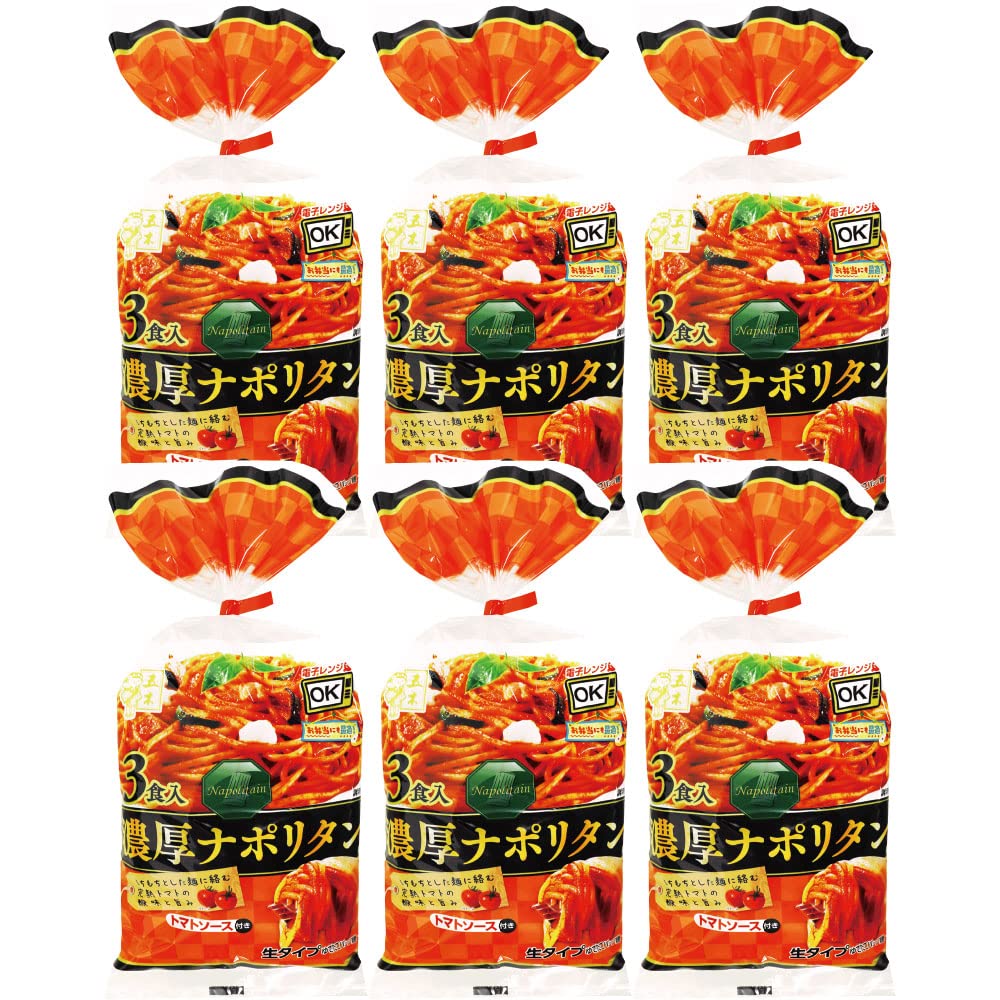 Amazon | 五木食品 3食濃厚ナポリタン 483g ×6個(電子レンジ調理可能