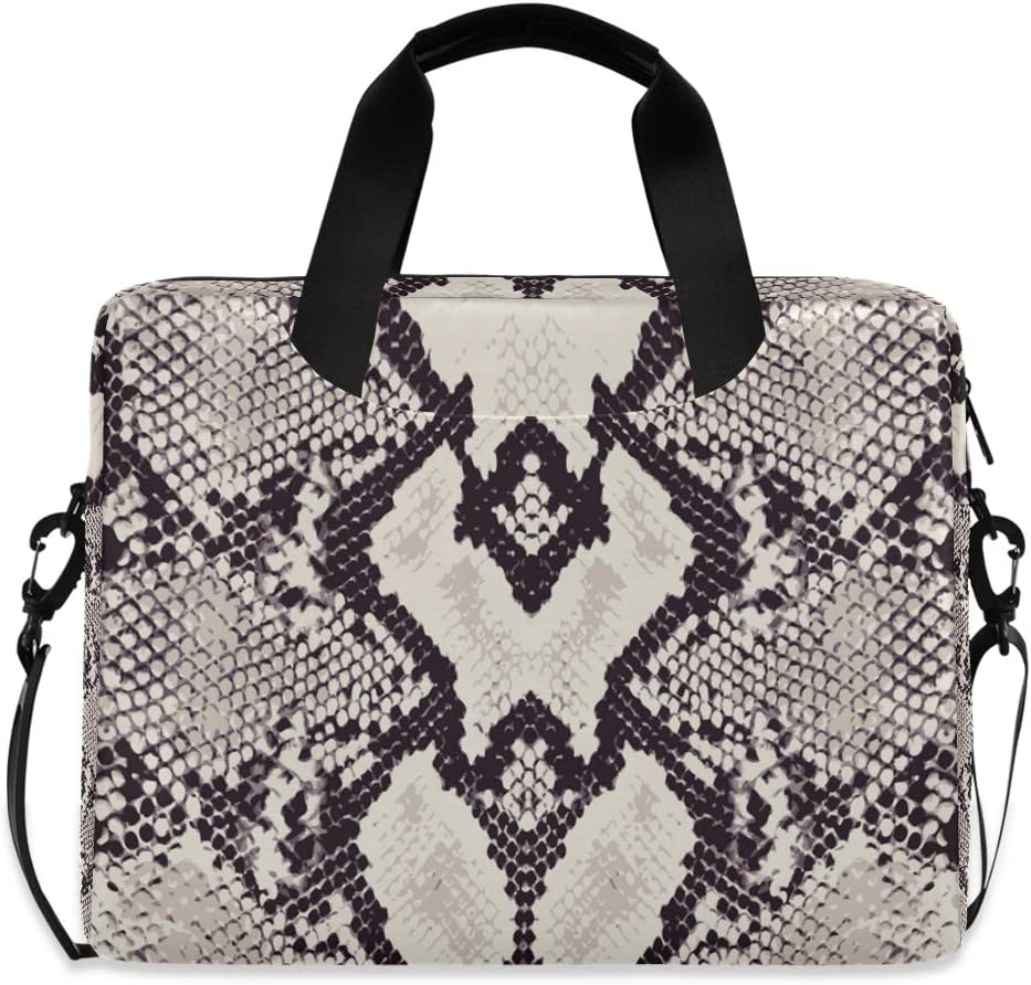 ALAZA African American Woman with Curly Hair Laptop Case Bag Sleeve Portable Crossbody Messenger Briefcase w/Strap Handle, 13 14 15.6 inch