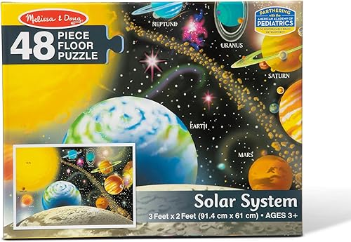 Miniatura 10 de Melissa  DougSistema solar 48pcs Floor Puzzle Sistema solar 48 piezas rompecabezas de suelo Multicolor
