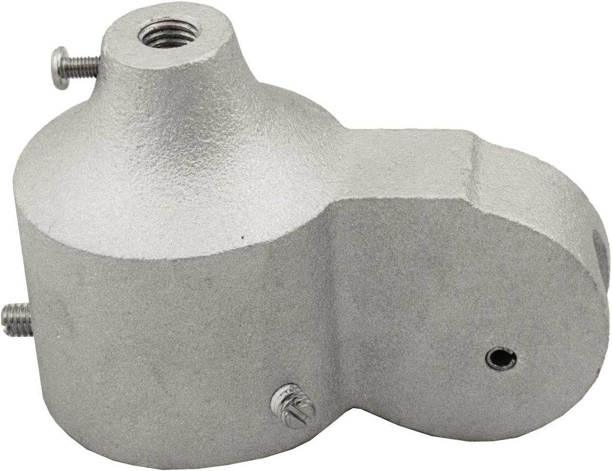 Gettysburg Flag Works Silver Aluminum Stationary Flagpole Truck Pulley Assembly - fits 3.5" Diameter flagpole top- Single Pulley - Made in USA