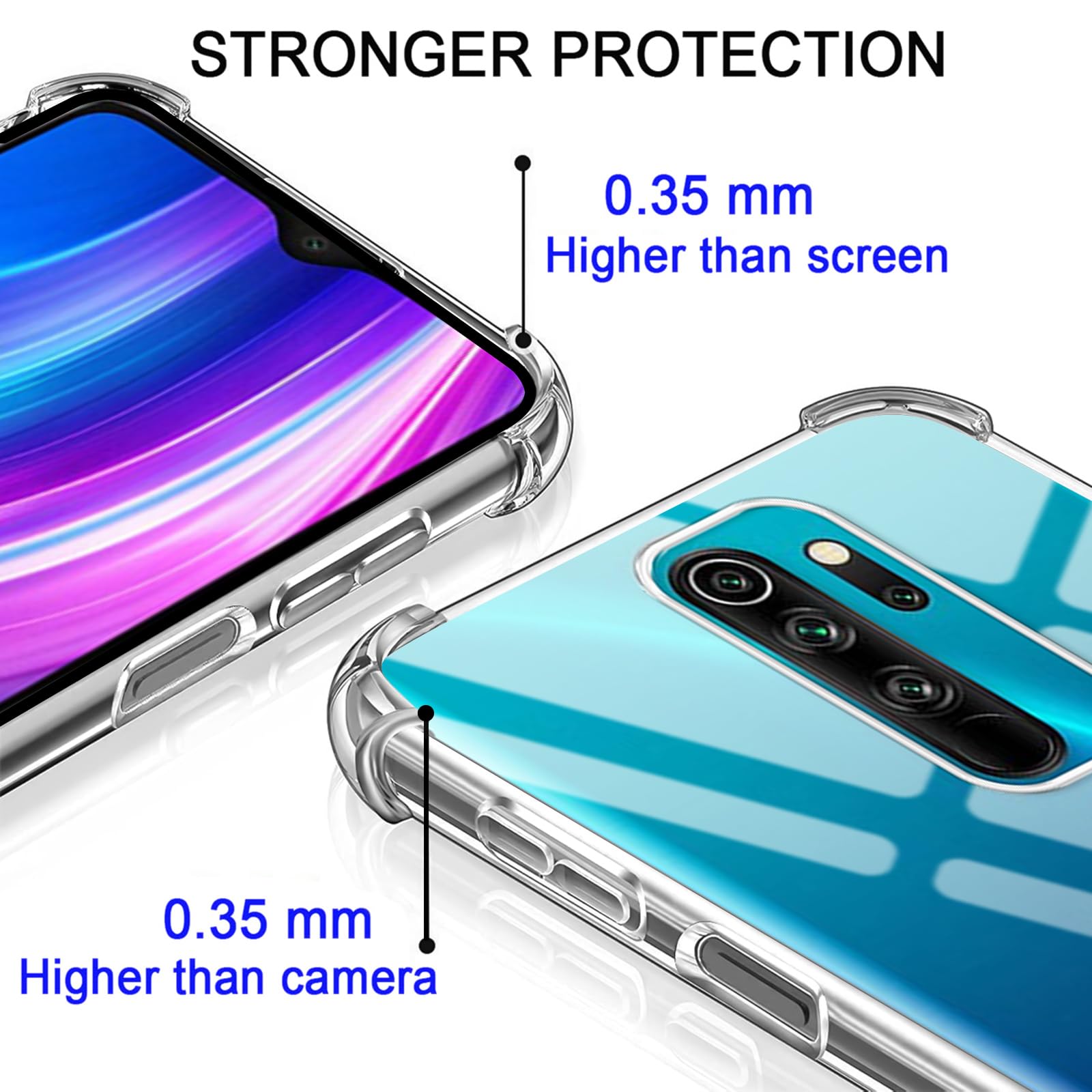 Pnakqil Cover Compatibile con Xiaomi Redmi Note 14 Pro 4G, Custodia per
