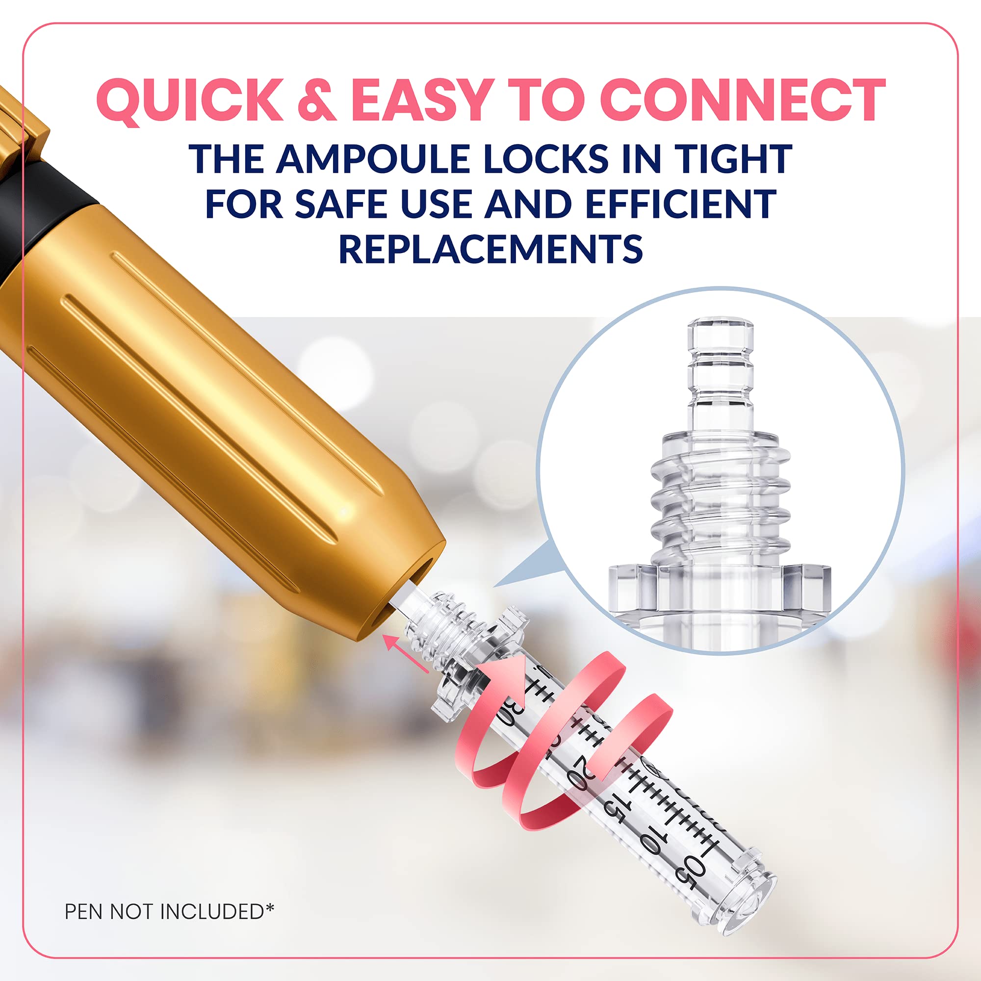 Buy Stylia Disposable Ampoules for Hyaluron Pen 10Pc Single Use