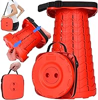 Vista 12 de Fishboy Taburete plegable mejorado, capacidad máxima de peso de 400 libras, ligero pero resistente, taburete plegable retráctil telescópico plegable