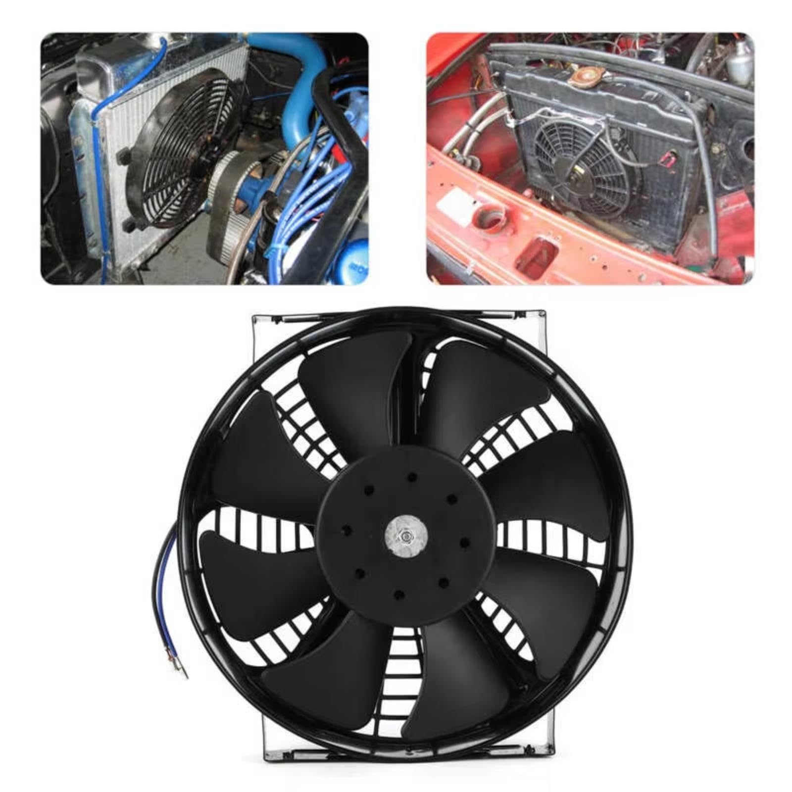 Ventilador Para Motor De Coche Radiador Ventilador Universal 10 Pulgadas