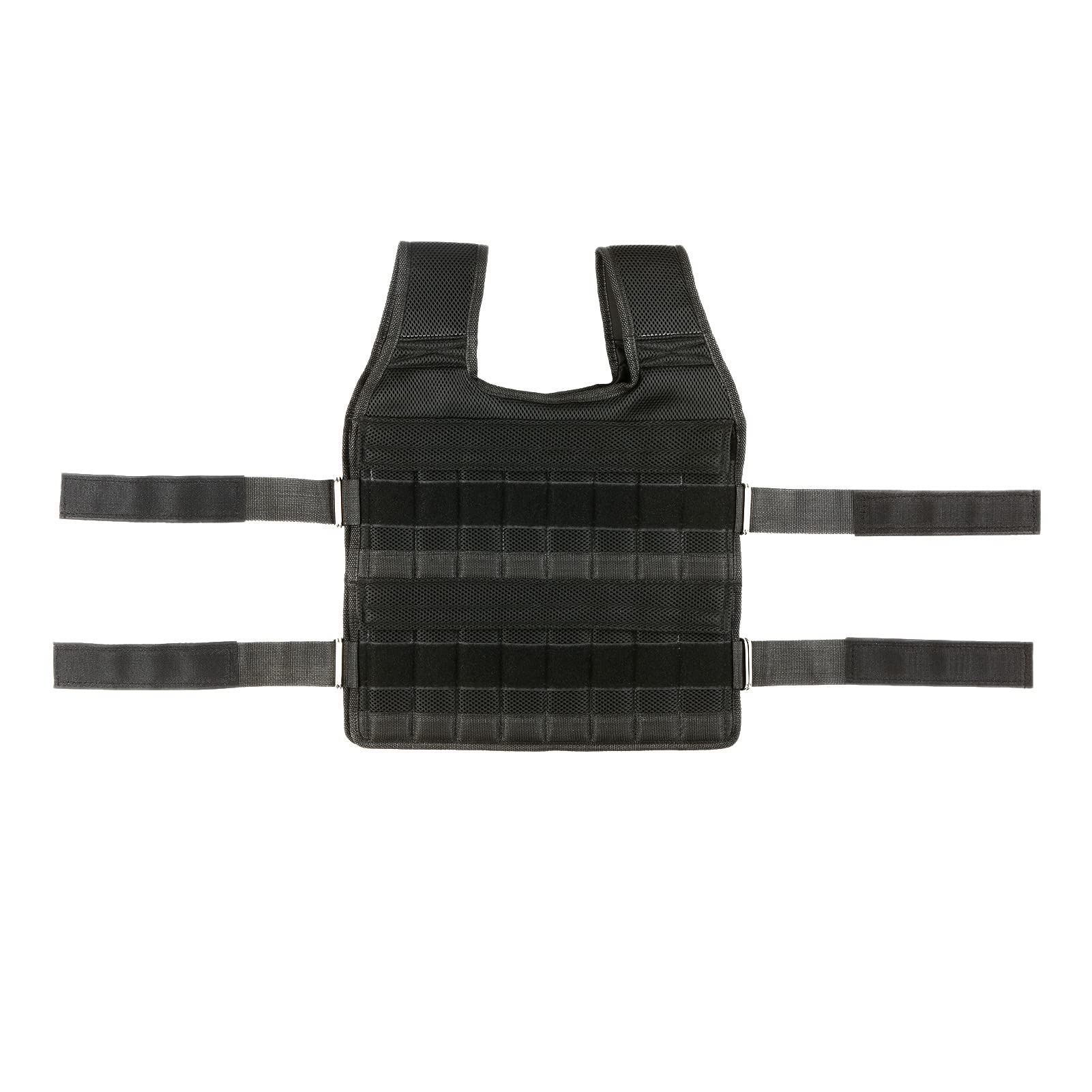 Generic Gilet con Zavorra Regolabile per Allenamento di Forza Duraturo per Esercizi di Carico di Pesi, capacità di 15 Kg/35 Kg, per Uomini e Donne, Realizzato in Tessuto a Rete (, 21,7 * 17,3 pollici)