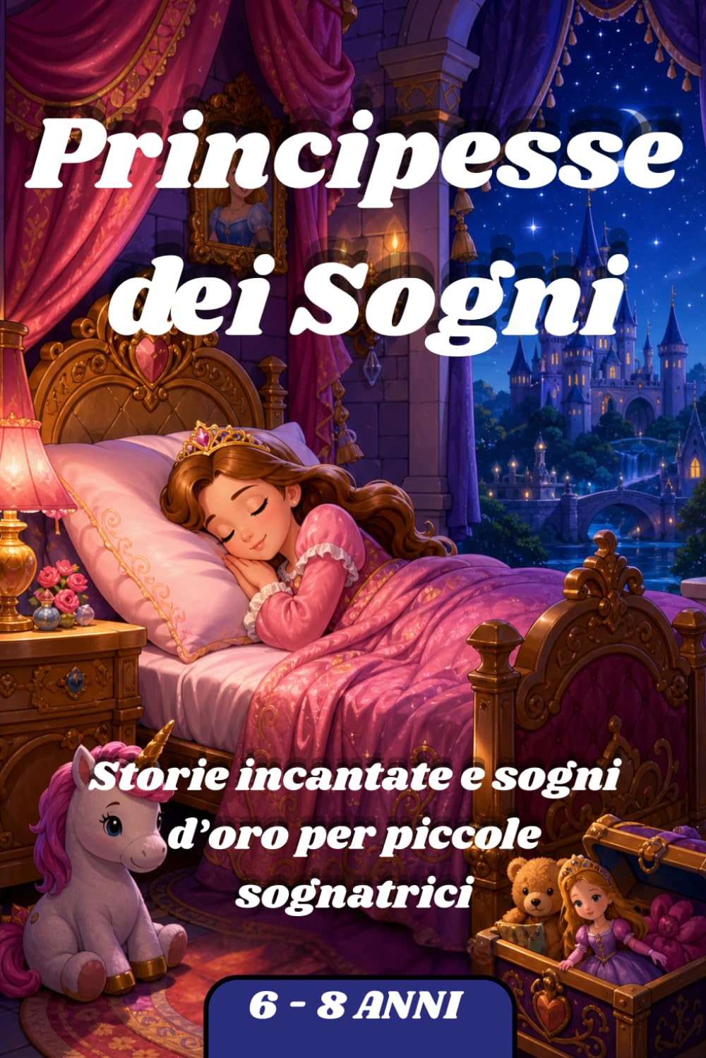 Principesse dei Sogni: Storie incantate e sogni d'oro per piccole sognatrici. 6/8 anni.