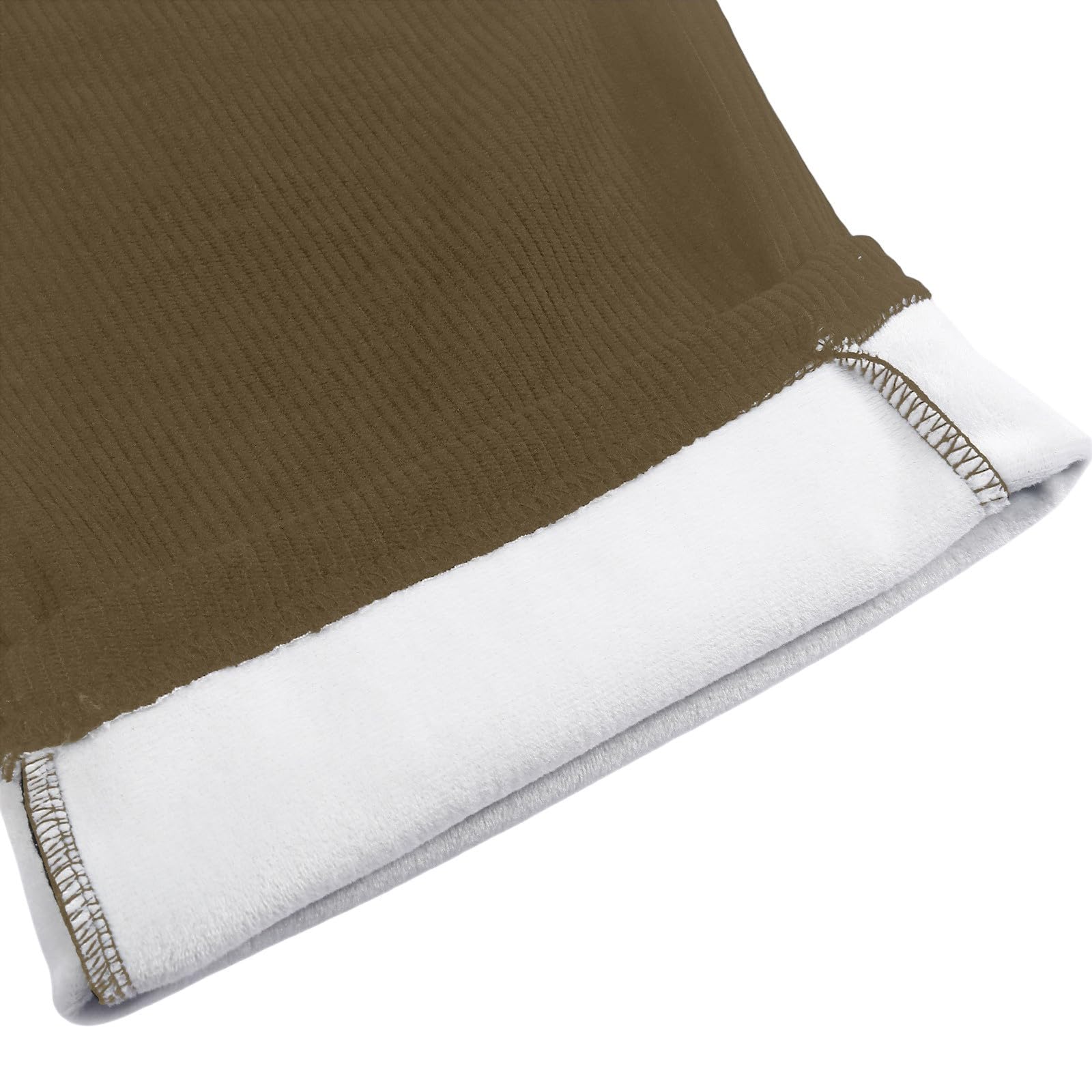 Pantaloni Casual da Uomo in Velluto a Coste con Morbido Pile per Il Comfort Invernale e Pantaloni alla Moda dalla vestibilità Rilassata per Tutti i Giorni