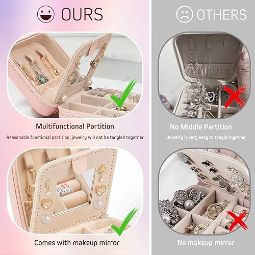 Miniatura 4 de QLOVEA Regalos para tía de sobrina sobrino, estuche de joyería de regalo para la mejor tía del mundo, regalo de agradecimiento para el día de la