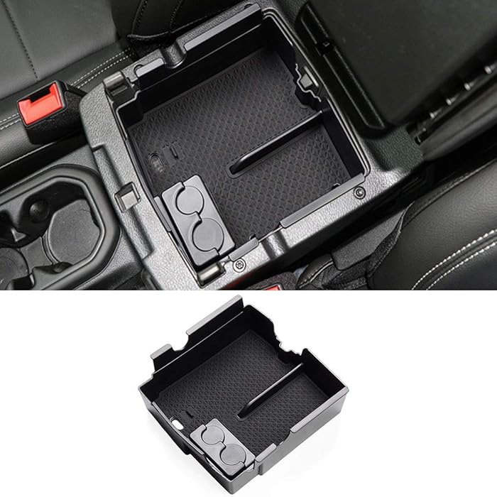 Buy TTCRII Compatible with Jeep Wrangler Center Console Organizer 2018
