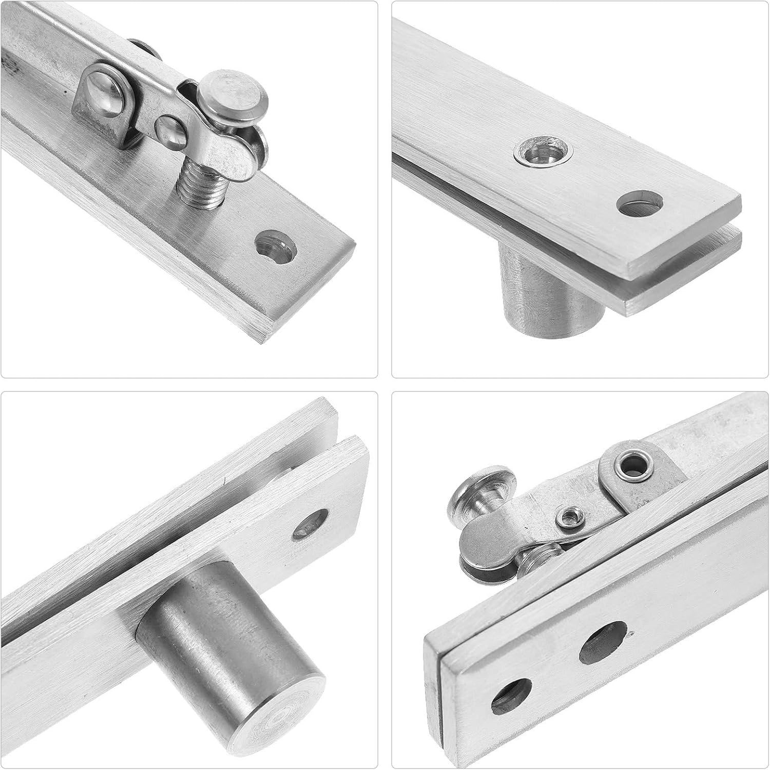 Stainless Steel Adjustable Pivot Hinge 360 Degree Hidden Door