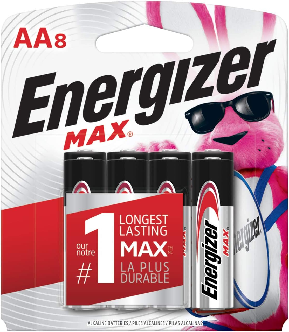 BATTERY AA 8PK ENERGIZER