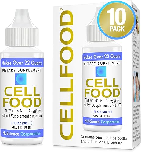 nuscience Cell Alimentos, Paquete de 10, 1, 10