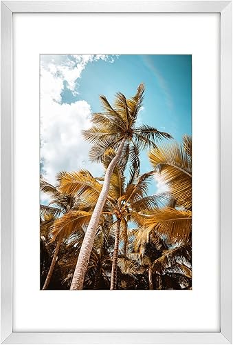 Vista 226 de Frametory, Portarretratos negro de 16 x 20 pulgadas, para fotos de 11 x 14 pulgadas con paspartú, molduras anchas (16 x 20 pulgadas, negro)