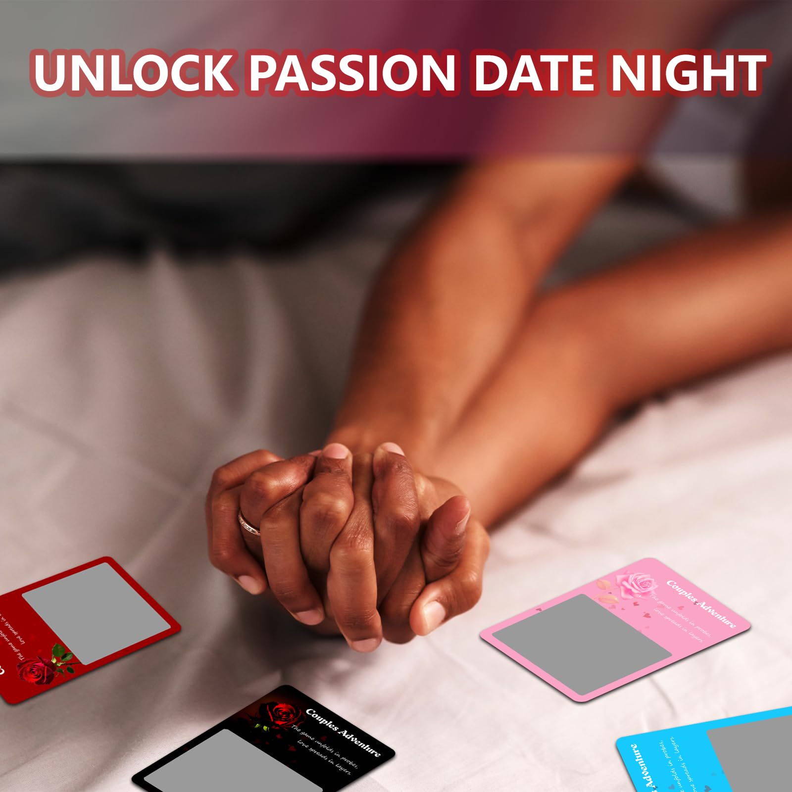 Naughty Scratch Off Date Night Ideas Juegos de parejas para adultos, 60 juegos de cartas de pasión para adultos, tarjetas románticas de regalo de San Valentín para parejas, juegos de dormitorio