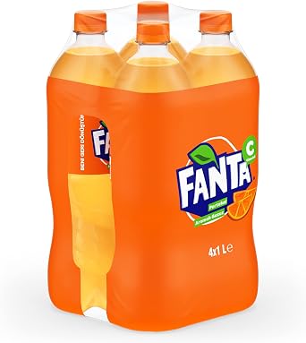 فانتا البرتقال بنكهة الحيوانات الأليفة 4 x1 L