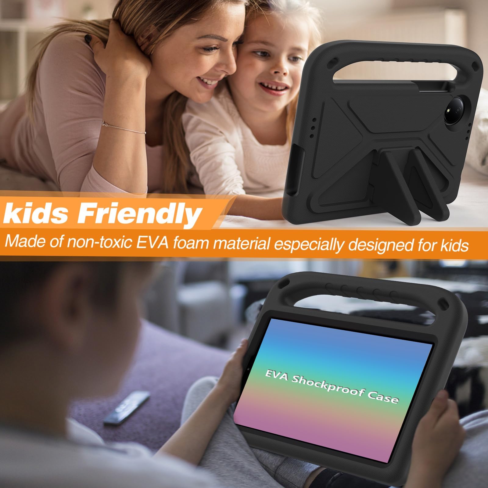 Amazon.com: for Xiaomi Redmi Pad SE 8.7 inch 4G 2024 Kids Case