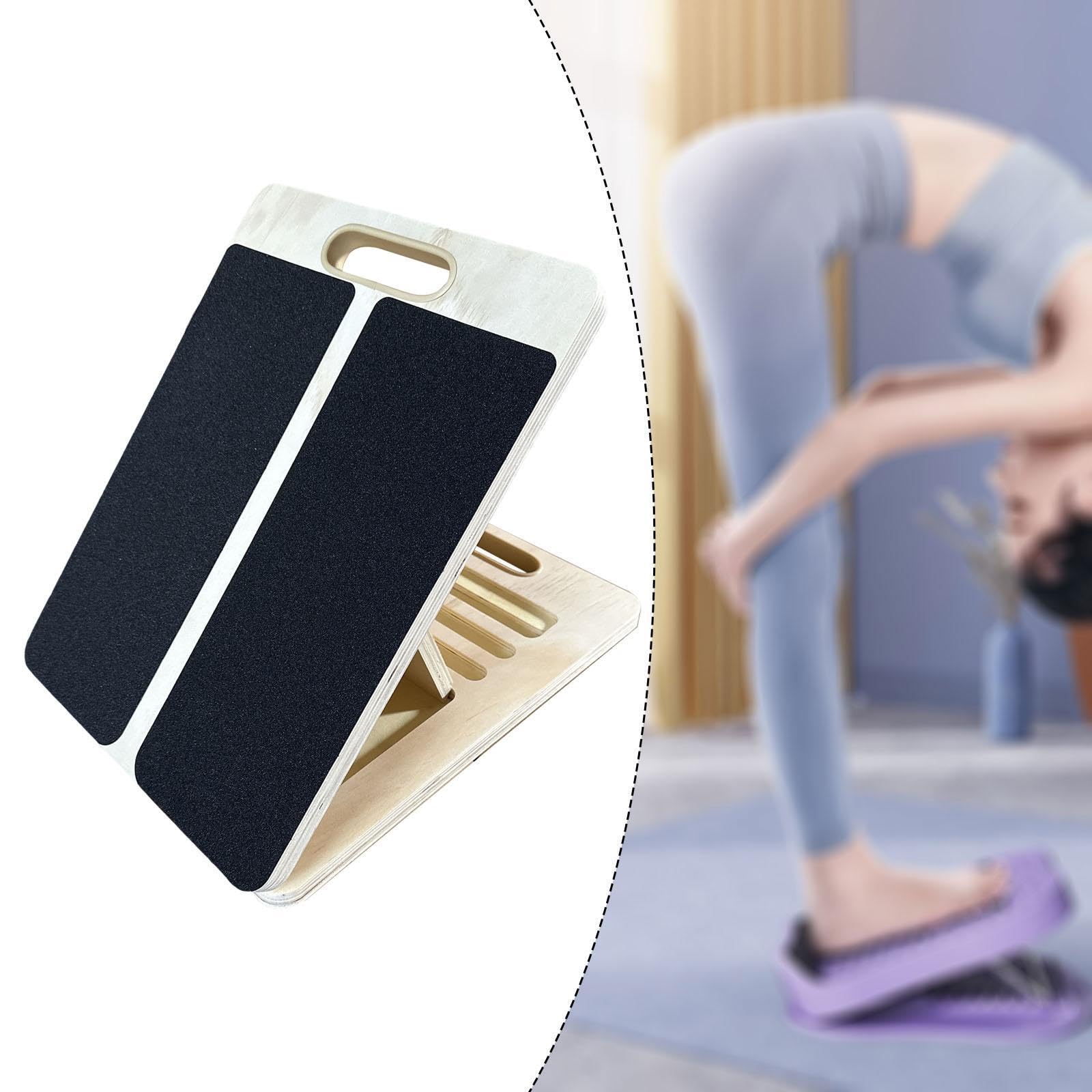 #N/A/a Cuña para Sentadillas con Superficie Antideslizante y Plegable, Tabla Inclinada compacta y Ajustable para planchas Deportivas.