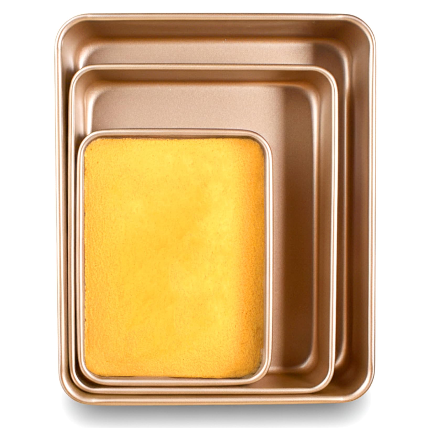 Plaques de cuisson antiadhésives 3 pièces pour pâtisserie et gâteaux