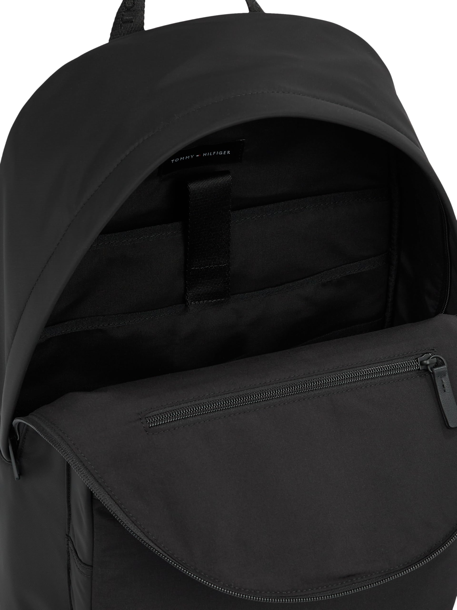 Tommy Hilfiger Mochila Hombre Element Repreve Dome con correas ajustables, Negro (Black), Talla Única
