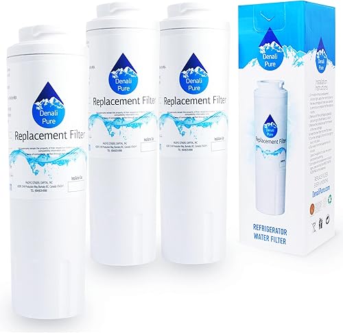 3-Pack repuesto de KitchenAid kfis20 X vms00 Filtro de agua para nevera – compatible KitchenAid 4396395 nevera cartucho de filtro de agua
