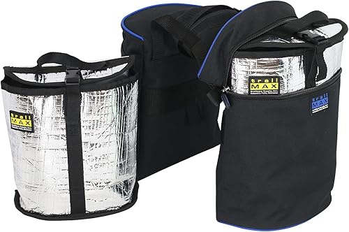 Miniatura 2 de TrailMax Bolsas de sillín de cuerno grandes bolsas de sillín de cuerno para caballos bolsas de sillín para montar en senderos para sillines