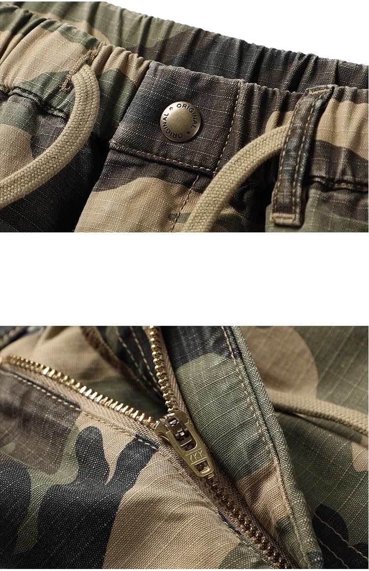 American Retro Shorts for Men,Summer Wide-Leg Casual Shorts