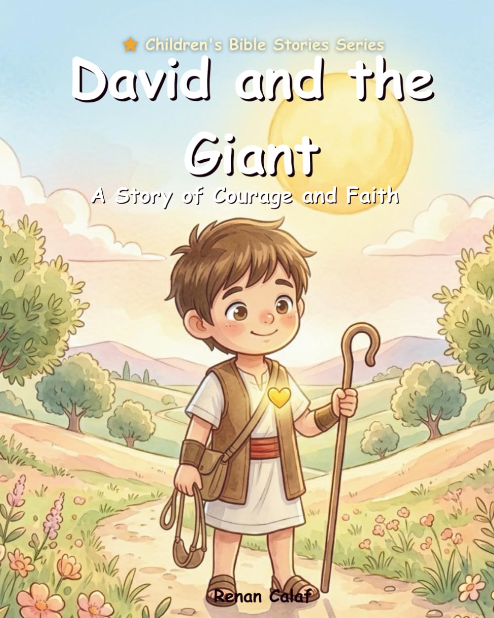 David and the Giant: A Children's Bible Story About Courage, Faith, and Trust in God