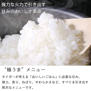 タイガー魔法瓶 炊飯器 1升 IH 炊き分け 炊きたて JKT-P180TK Amazon | タイガー魔法瓶(TIGER) 炊飯器 1升 IH 炊き分け