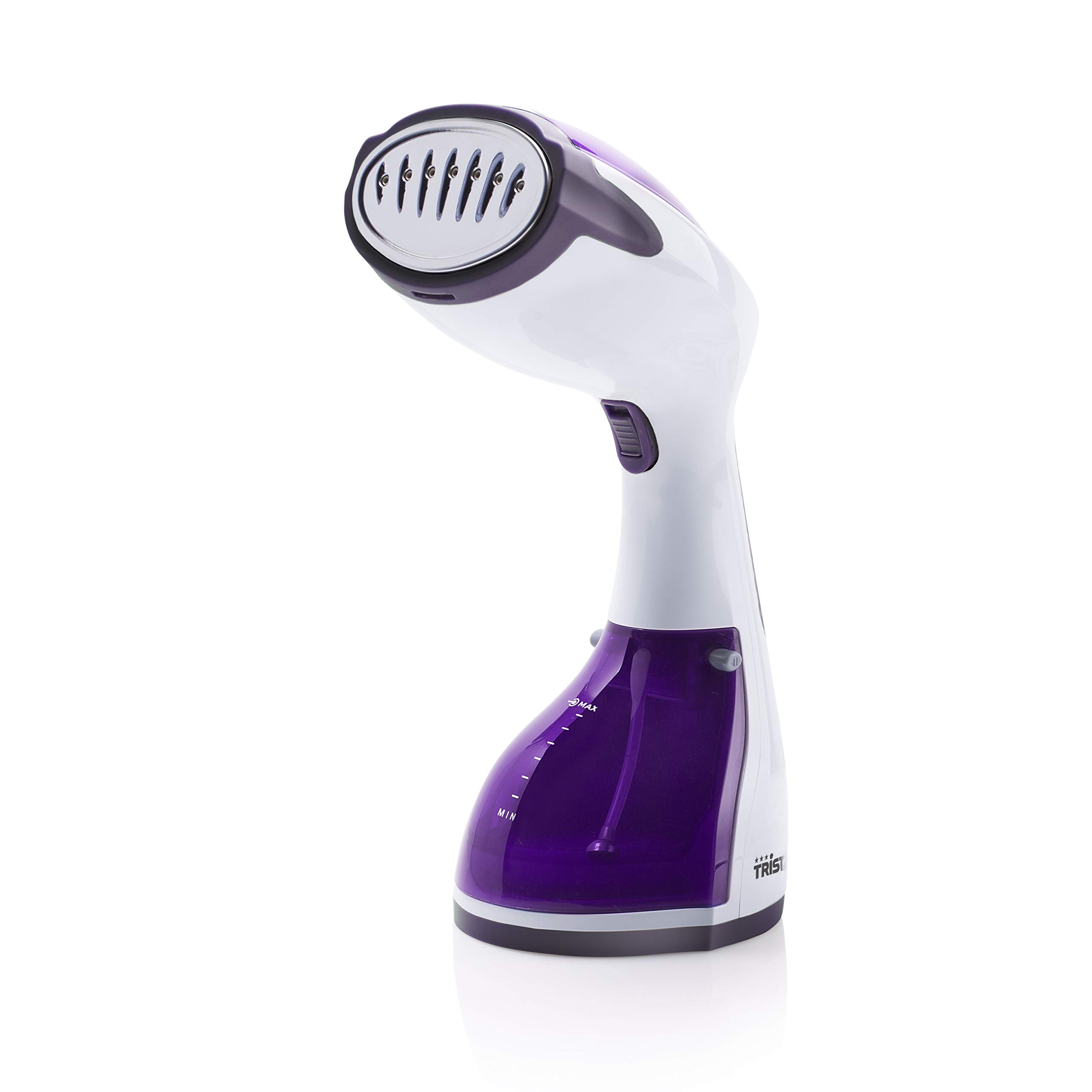 Tristar ST-8916 - Défroisseur à main - Débit de vapeur continue 20 g/min - Pour tous types de tissus - 260 ml - Fonction pause - Verre à bec verseur inclus