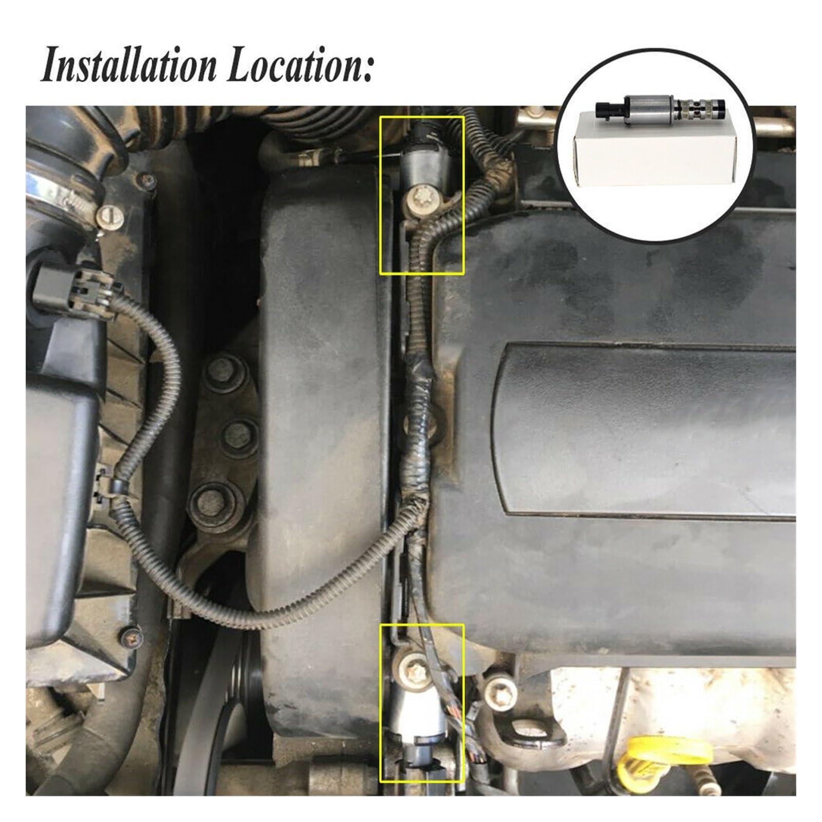 55567050 Válvula solenoide de control de leva del árbol de levas Ajuste for Chevy Ajuste for Saturn Ajuste for Astra Ajuste for Pontiac G3 Ajuste for Vauxhall Ajuste for Opel Ajuste for Mokka Ajuste f