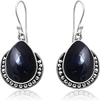 Vista 23 de Veracity Jewelry - Aretes de plata de ley con piedras preciosas para mujeres y niñas, regalo para su cumpleaños, aniversario, esposa, mamá, novia