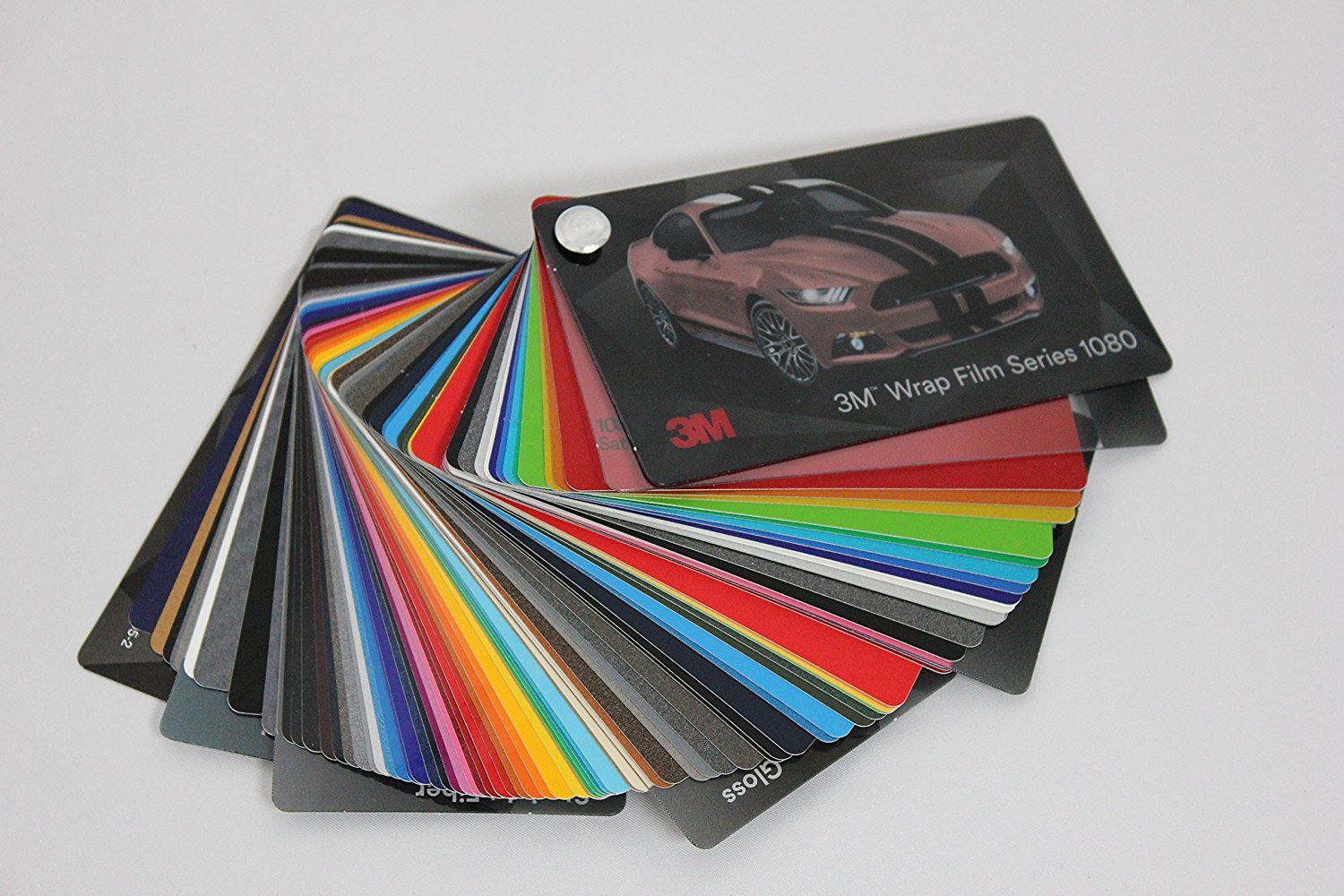 3m Wrap Film Series 2080 Swatch Sample Book Amazon Sg Automotive