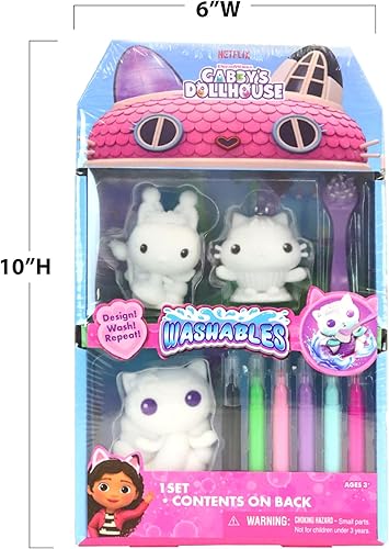 Miniatura 2 de Tara Toys DreamWorks Gabby's - Lavables para casa de muñecas, gatos, juguetes para niños, regalo para niños y niñas, a partir de 3 años